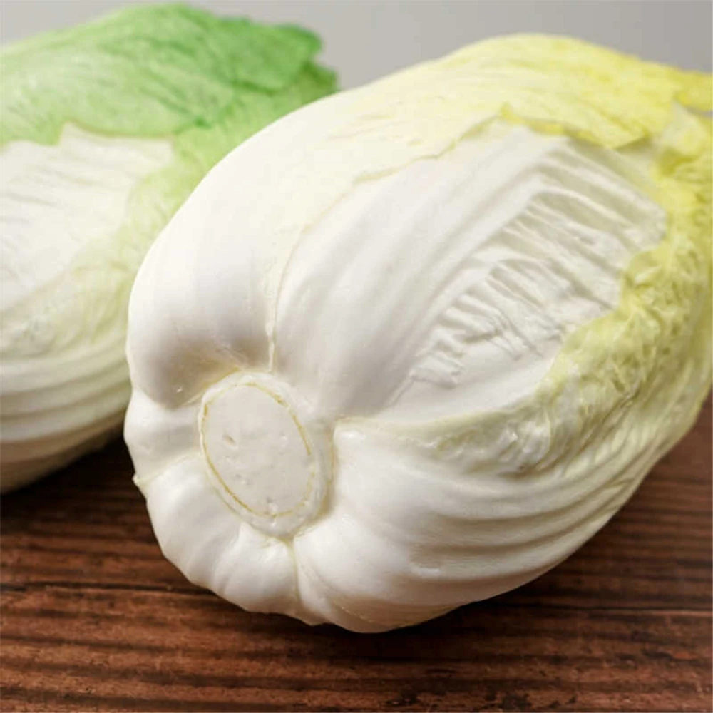 artificial vegetables display props Kitchen hotel restaurant store shop decoration simulation chinese leaves cabbage model - Image 2