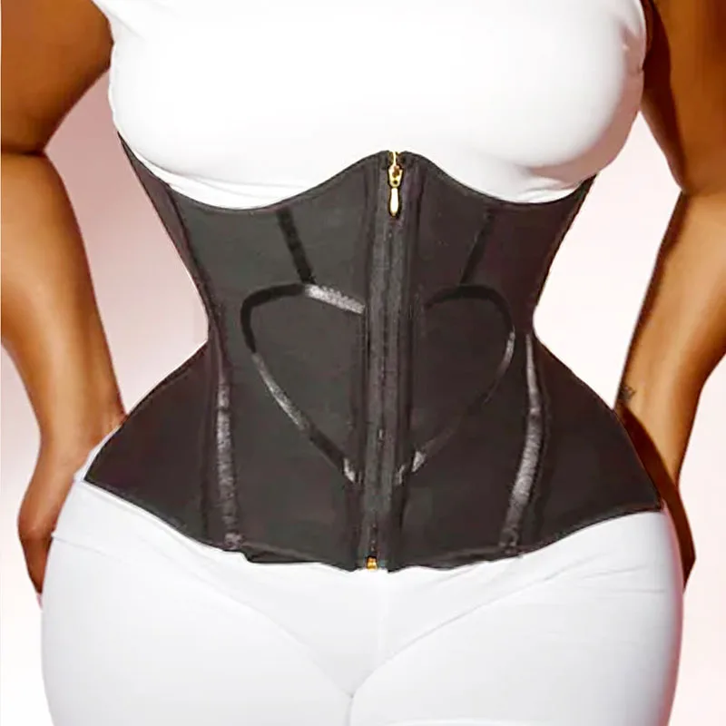 

Fajas колумбийский пояс для похудения, тренажер для талии, сетчатый формирователь тела, уменьшающее корректирующее белье, пояс для контроля плоского живота, тренировочный корсет-переплет