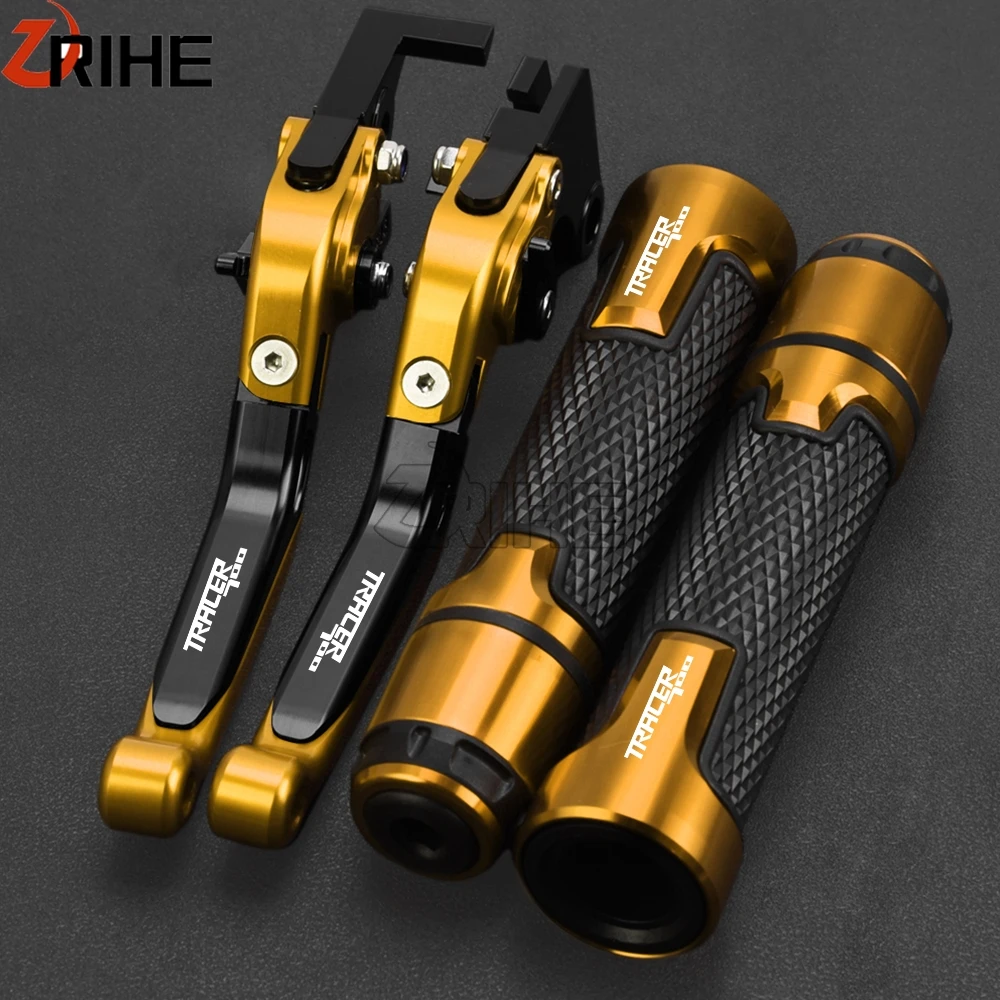 

7/8" 22MM Handle Grips FOR Yamaha TRACER700 2018-2020 2019 TRACER 700 GT Adjustable Brake Clutch Lever Motorcycle 2021 2022 2023