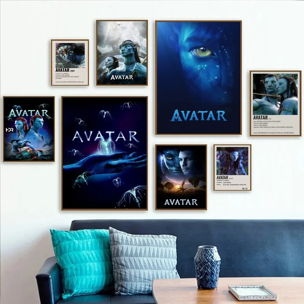 1pc Avatar  Poster Paper Print Home Bedroom Entrance Bar Cafe Art Painting Decoration