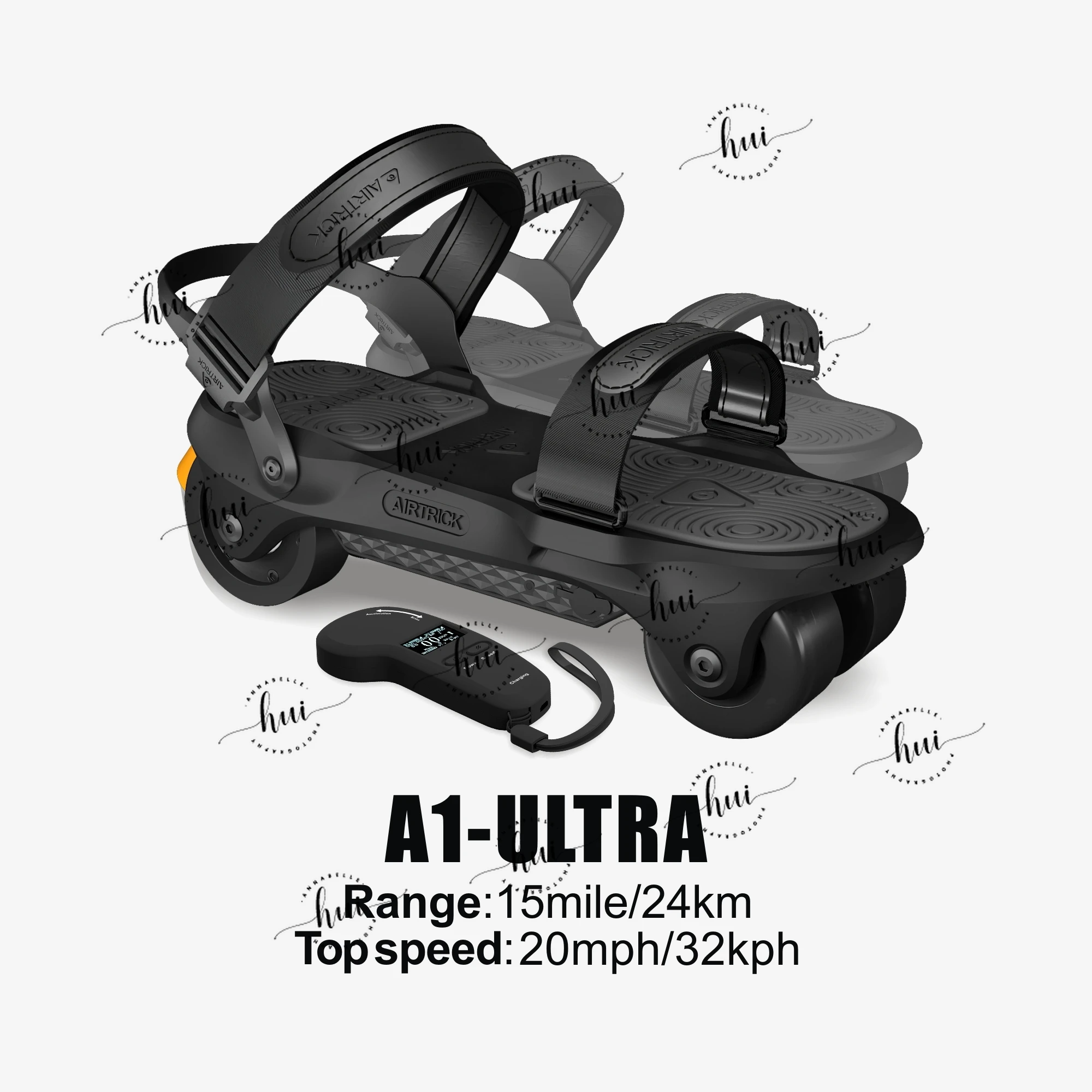 AIRTRICK-Ultra, A Portable and Foldable Electric Skateboarding Shoe for Commuting and Walking Dogs