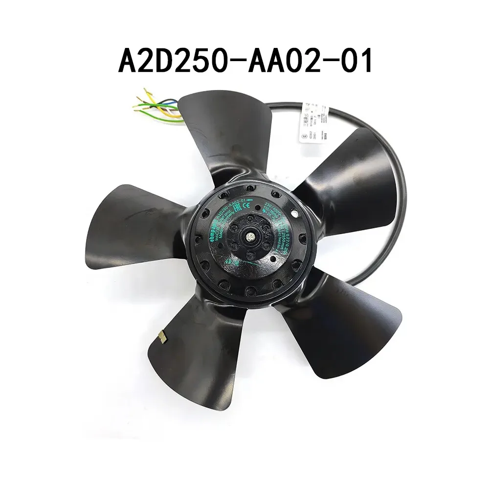 

Для Ebm-paps Durable Fan 230/400 В переменного тока A2D250-AA02-01 Внешний роторный осевой охлаждающий вентилятор -