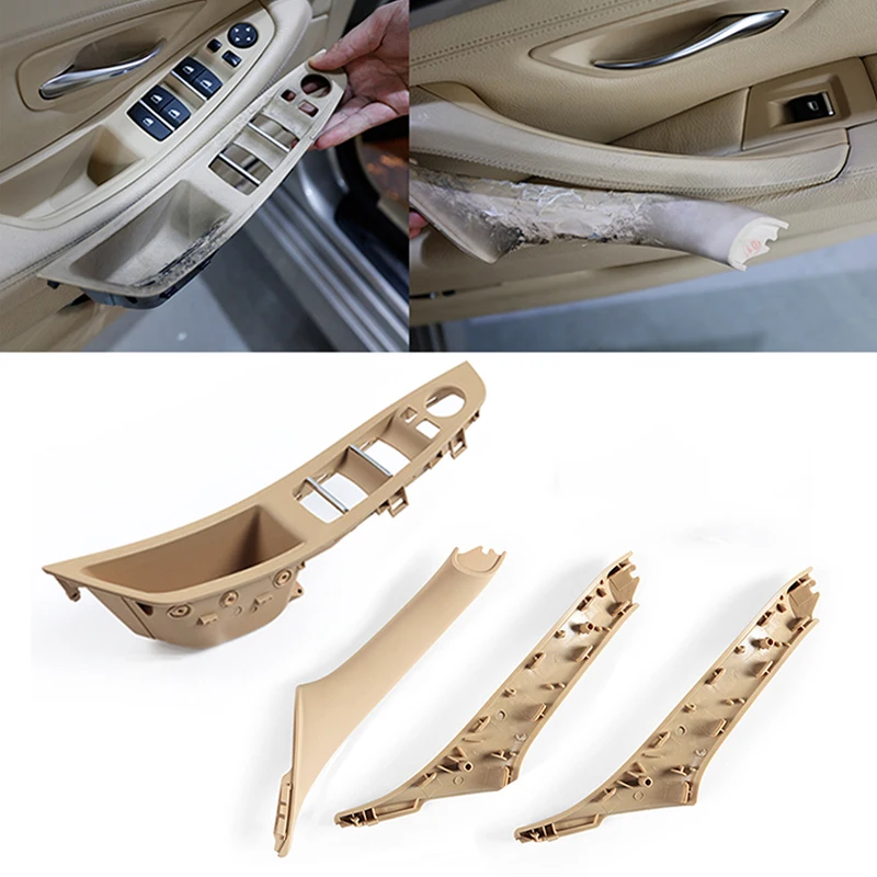 F10 F11 Innenraum Vordertür Armlehnenverkleidung Zuggriff-Set Ersatz für BMW 5er Serie F10 F11 520i 523i 525i 528i 535i – Detail 4