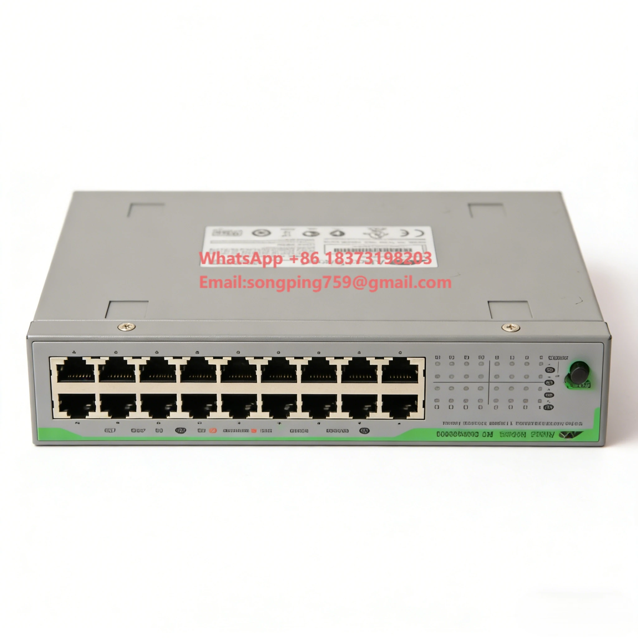 

SIEM ENS Pick and Place Machine Industrial Ethernet Switch 003083-50 AT-GS900/16-50 Network Component