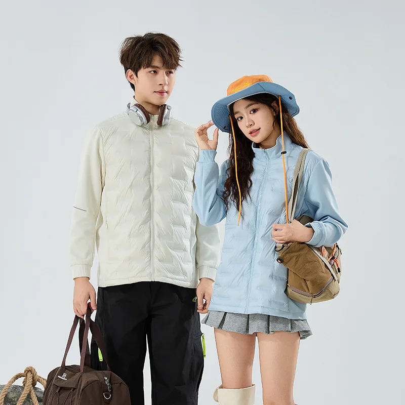 

MAQVOB легкий пуховик для женщин осень-зима повседневный воротник-стойка ветрозащитное теплое модное спортивное пальто для мужчин