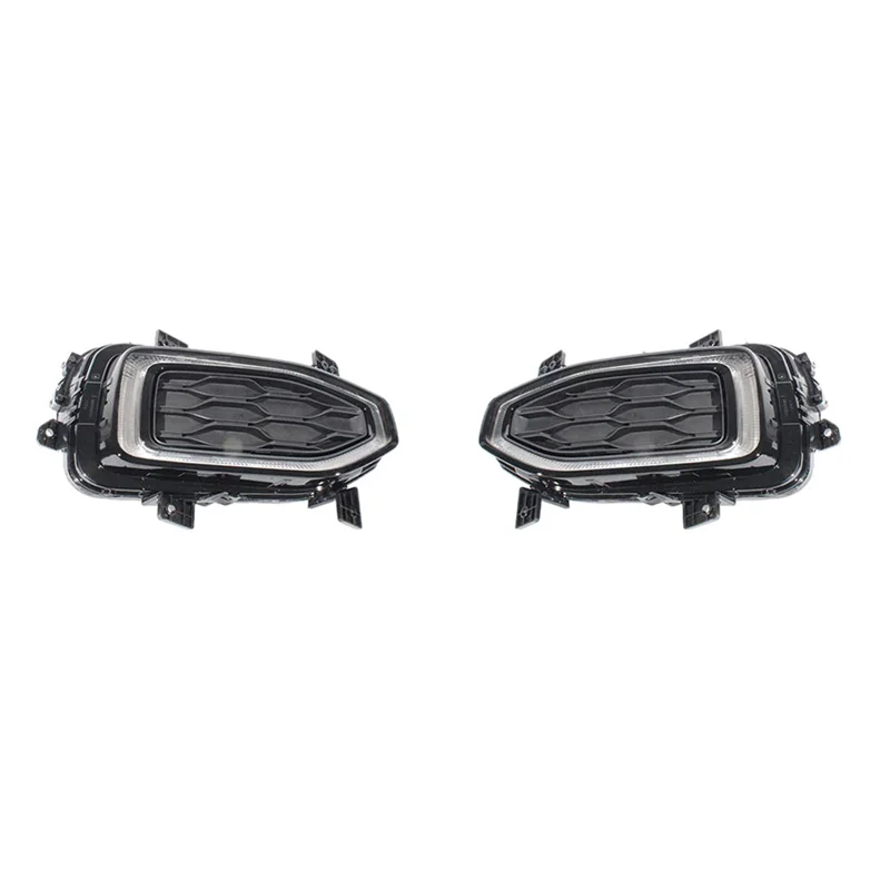 

Front Bumper Fog Light Frame+ Daytime Running Light Kit 2GA941056 2GA941055 For VW T-Roc 2017-2022 2GA853212 2GA853211