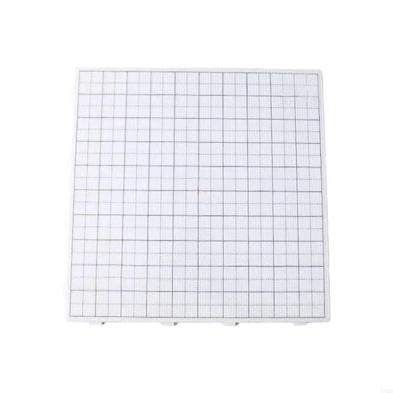 CORB Beads Pegboard PP Plastic Beading Plate With 104 Pegs For Children Craft Activities