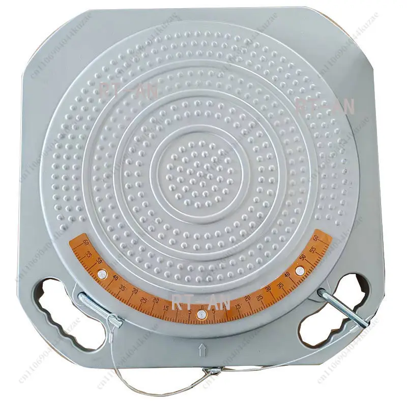 3D Four-wheel Aligner Corner Plate Accessory, Ultra-thin Rotating Wheel, Universal Four-column Lift Shear Tool