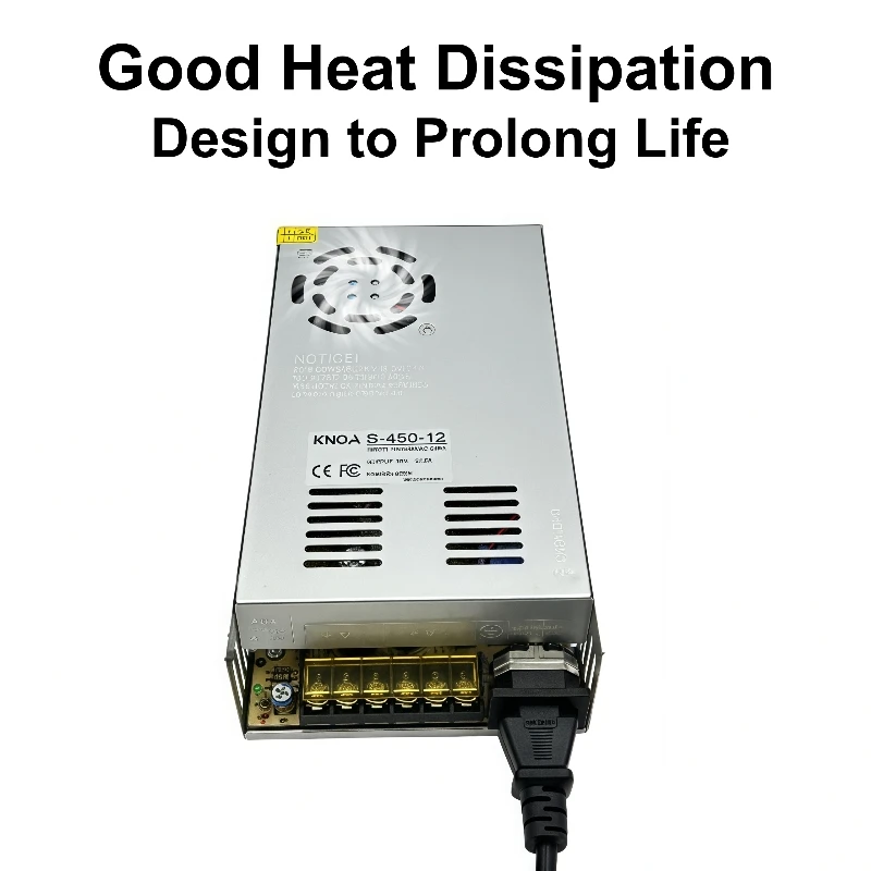 DC 12V 24V 36V 48V Power Supply Adapter Transformer 300W 350W 400W 450W Switching Converter LED Driver for LED Strip Light CCTV