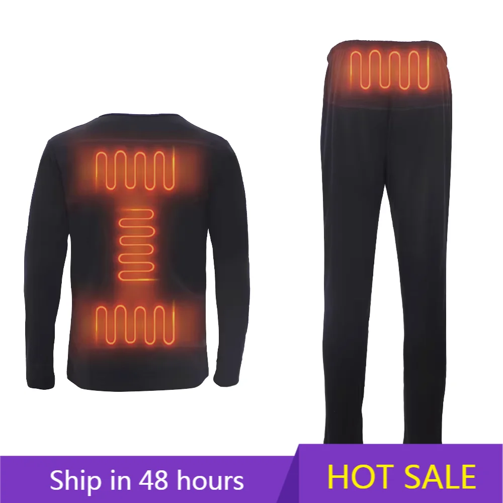 : Segunda pele elétrica aquecida para esquiadores