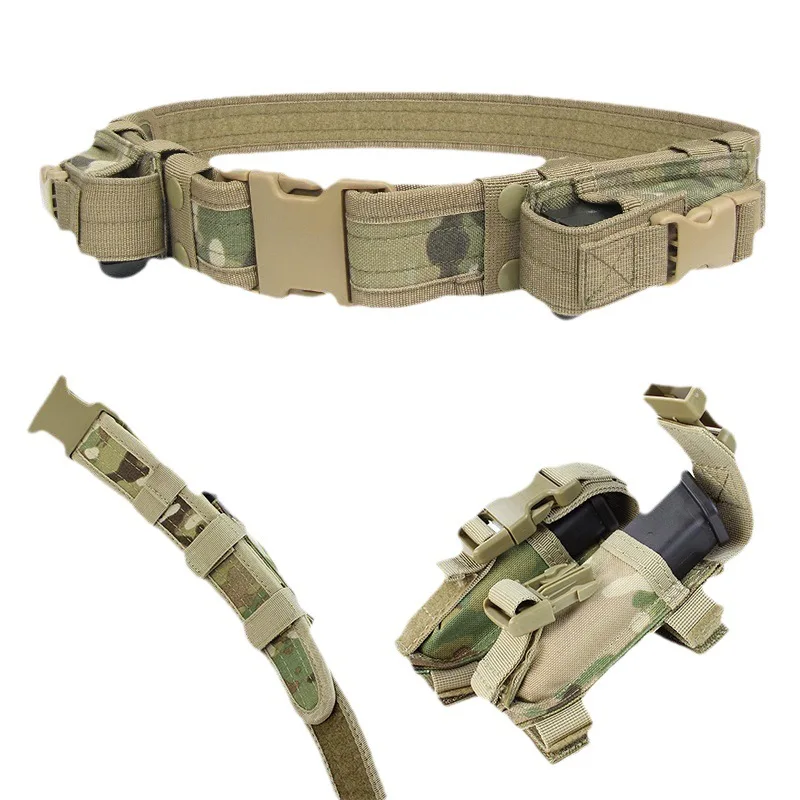 حزام كوندور التكتيكي في الهواء الطلق على الطراز العسكري حزام نايلون عالي التحمل حزام خصر قابل للتعديل #5