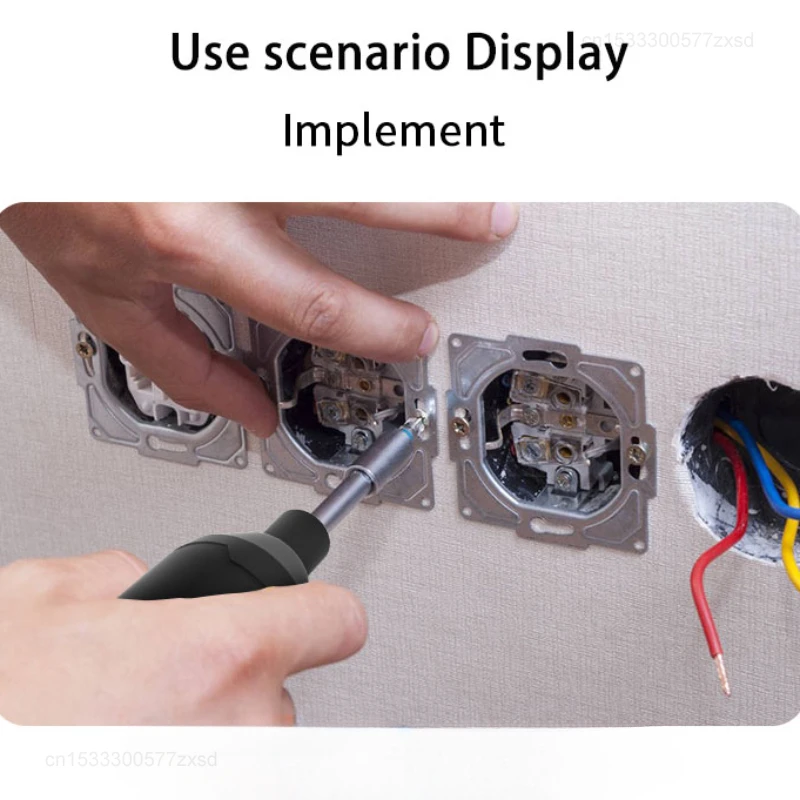 XIAOMI Electric Screwdriver Rechargeable Multifunction Cordless Electric Screwdrivers Household Portable Maintenance Repair Tool