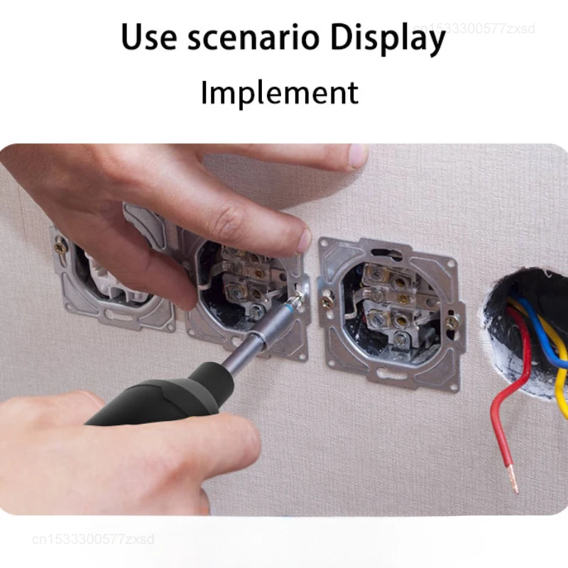 Imagem -05 - Xiaomi-chave de Fenda Elétrica sem Fio Ferramenta de Reparação de Manutenção Portátil Recarregável Multifunções Doméstico