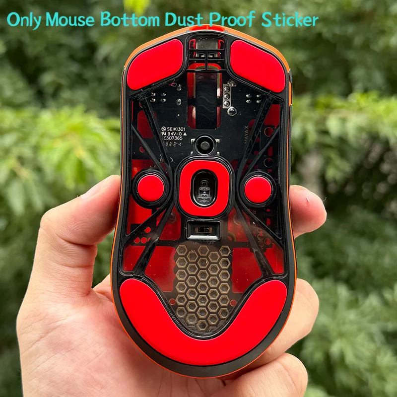 

1 Piece Mouse Bottom Dust Proof Sticker For LAMZU Atlantis Mini Pro THORN MAYA MAYA X Clear Black Carbon Fibre
