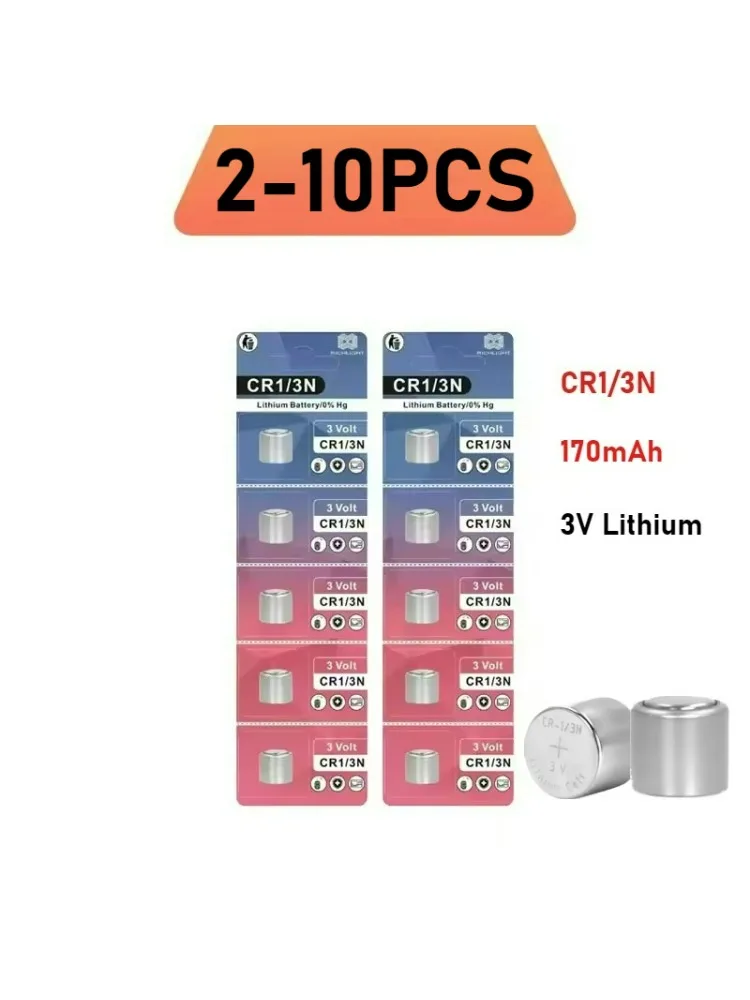 Bateria litowa CR1/3N 3V 170mAh - Zamiennik DL-1/3N / CR-1/3N / CR13N - do aparatu Canon M6 M7, obroży dla psa, celownika laserowego — zdjęcie produktu 7