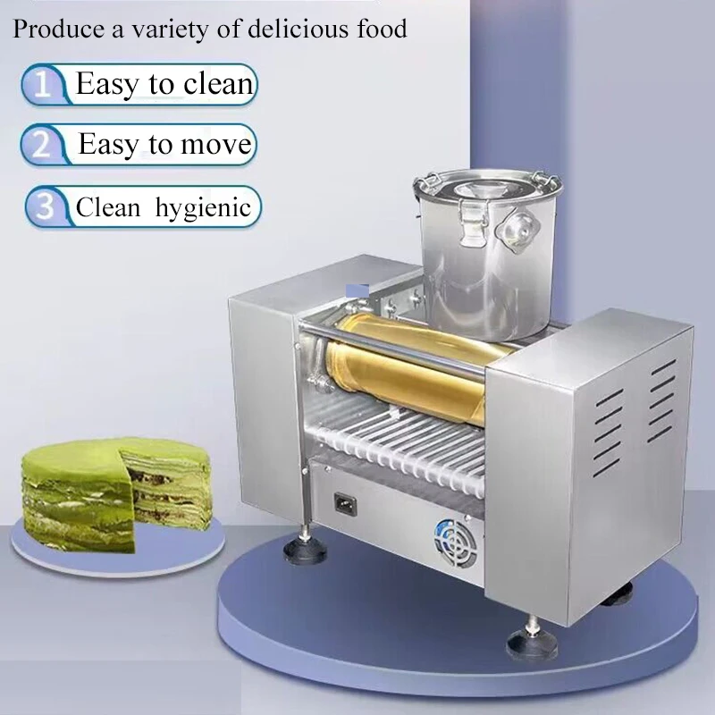 Thousand Layer Cake Machine Durian Thousand Layer Cake Making Machine Spring Rolls Pastry Machine