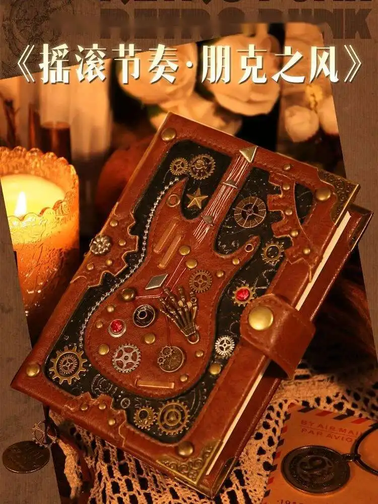 stile-steampunk-memorie-diario-set-di-manuali-confezione-regalo-taccuino-europeo