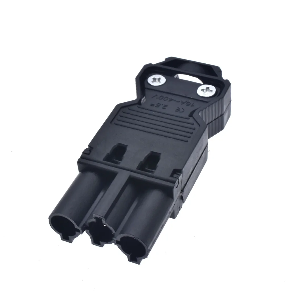 GST18i3S 3 Extremely High Current Male-Female Pair Quick Connect Terminals 250V/16A Lighting Fixture Plug Socket Power Connector