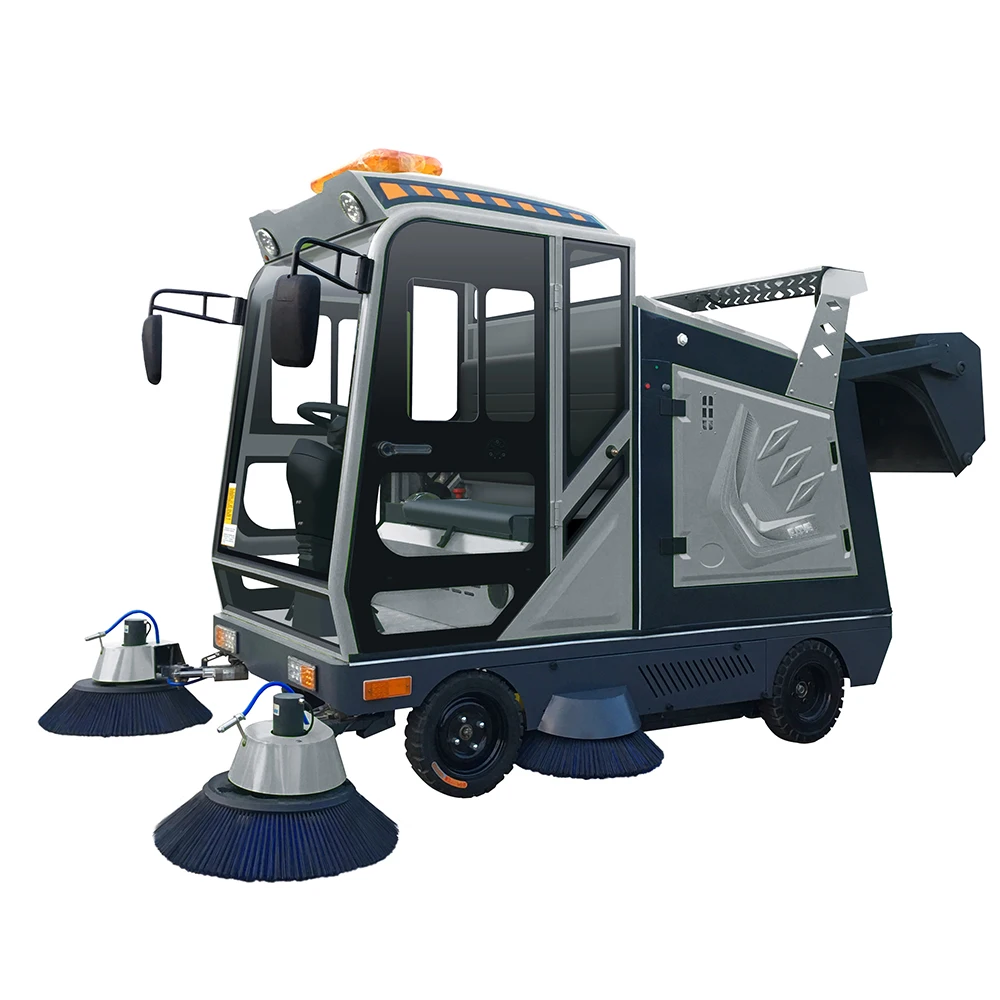 Cleaning Equipment With Best Large Capacity Floor Street Sweeper Play Ground Park Sweeping Machine