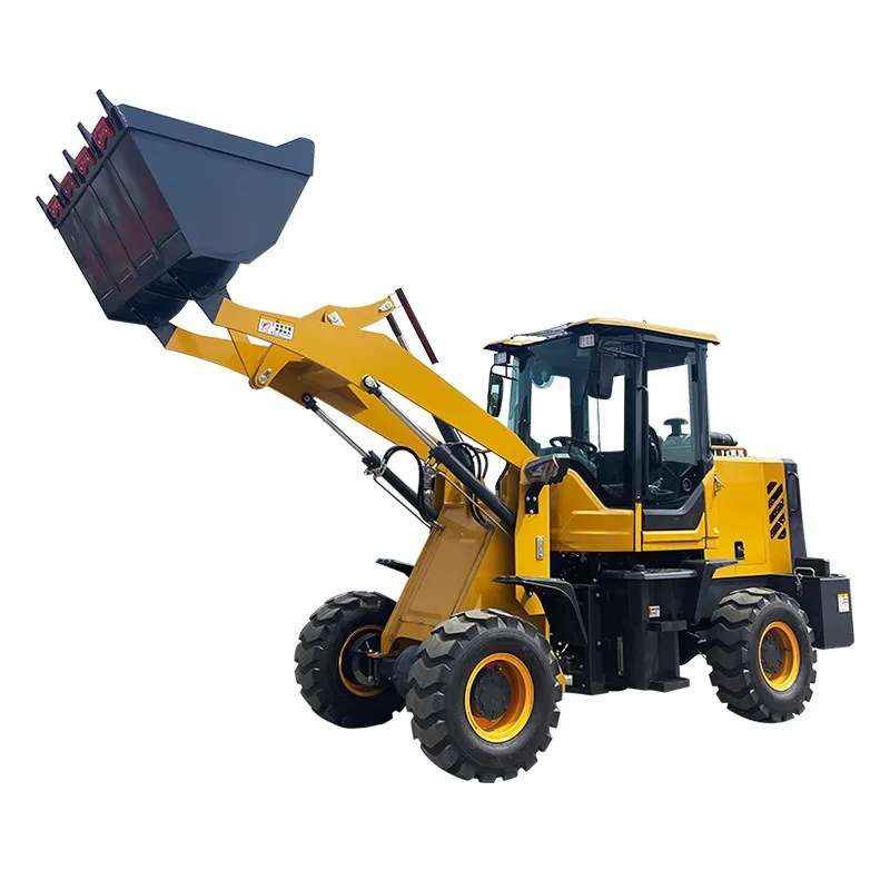 New construction loaders for construction sites, small earthmoving agricultural forklift machinery