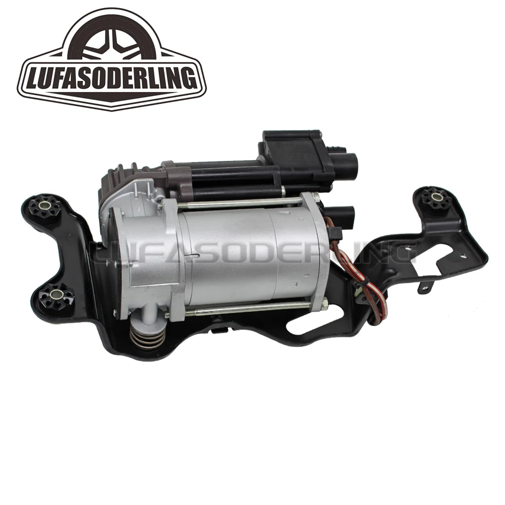 

Air Suspension Compressor Pump w/Bracket w/O Solenoid Valve Block For BMW X5 F15 F85 X6 F16 F86 2012- 2019 37206875177