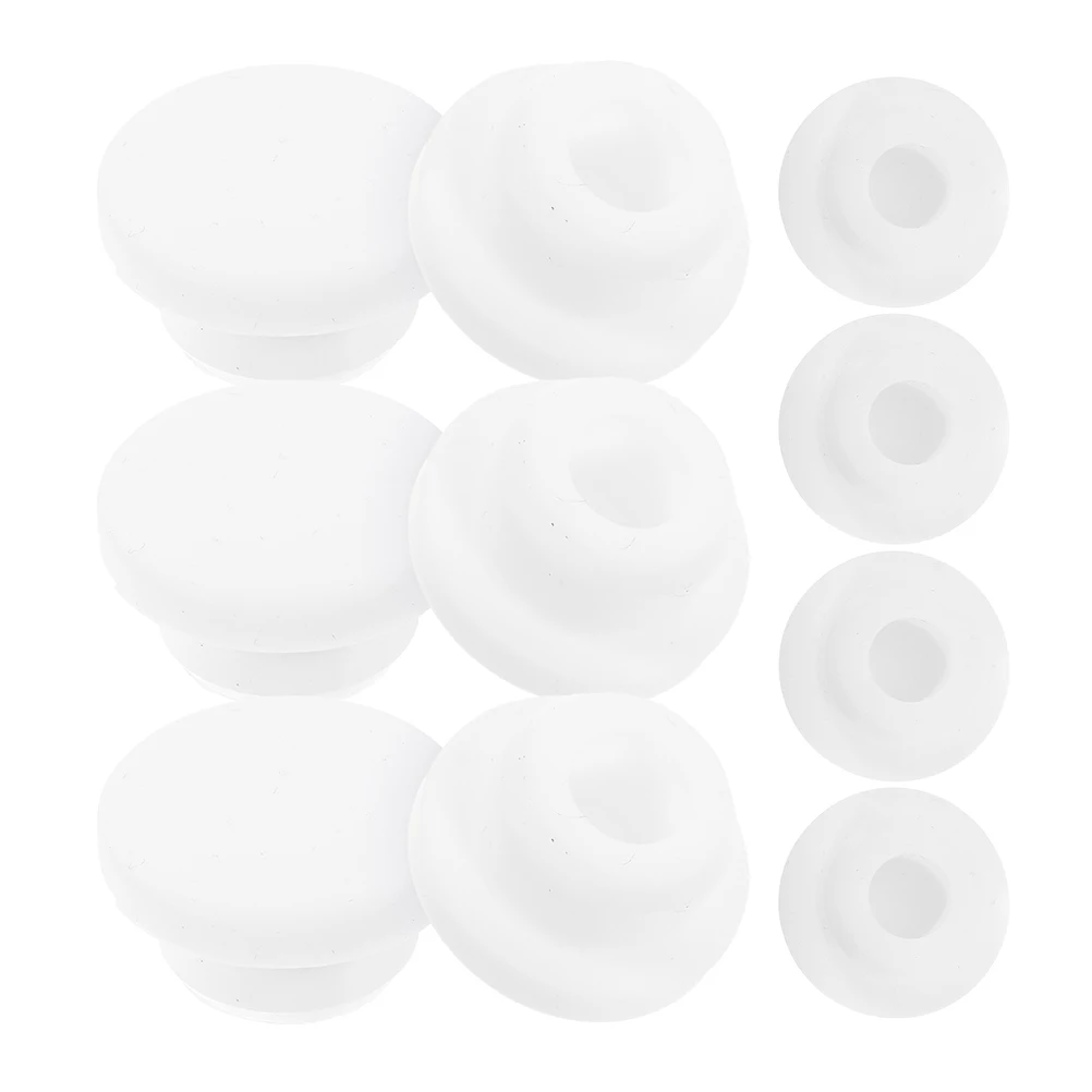 

10 Basin Covers 16mm Bathroom Overflow Drain Caps Washbasin Sink Hole Plugs Round Strainers Kitchen Safe Non Deform Tub Drain