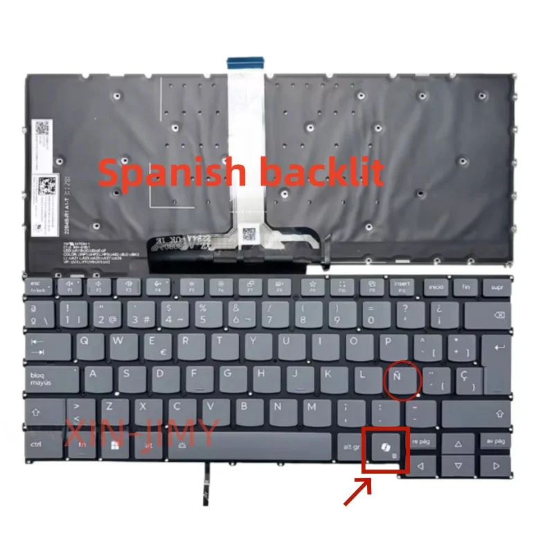 Spanish Backlit Key…