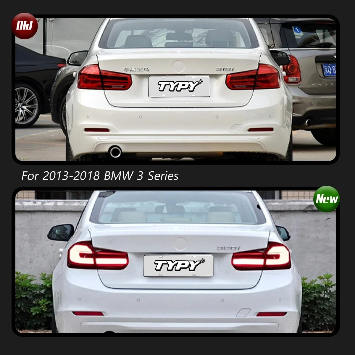 BMW車用LEDヘッドライト,リアライト,シーケンシャル,ブレーキ,点滅,F30,F35,f80,318i, 320i, 325i, 330i, 335i