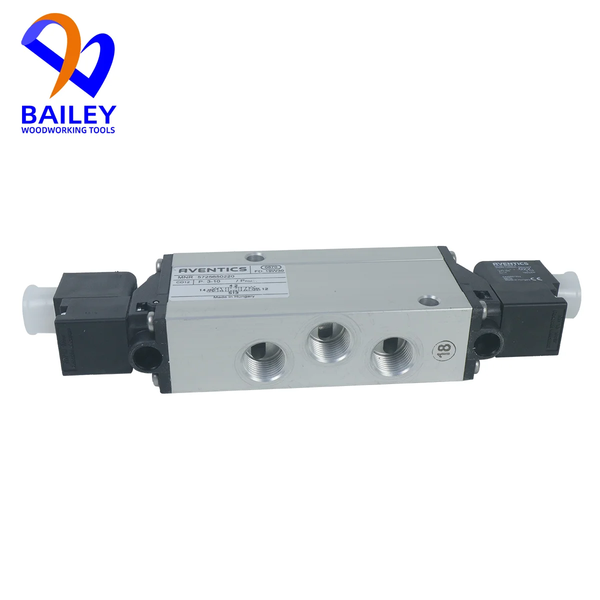 BAILEY-Válvula direcional Original, Weathervalve, 5/3-ELEK, 4-011-04-1486, 1Pc CD12 com série de bobinas para Homag Machine, G1, 2, 3-10Bar