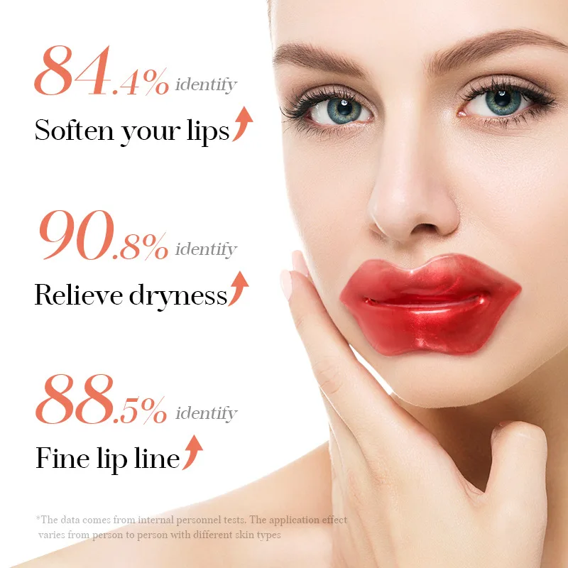 Fruit Vitamin C Moisturizing Skincare Lip Mask Reducing Lip Wrinkles Repair Skin Lip Patches Face Care Masks Recreate Sexy Lips