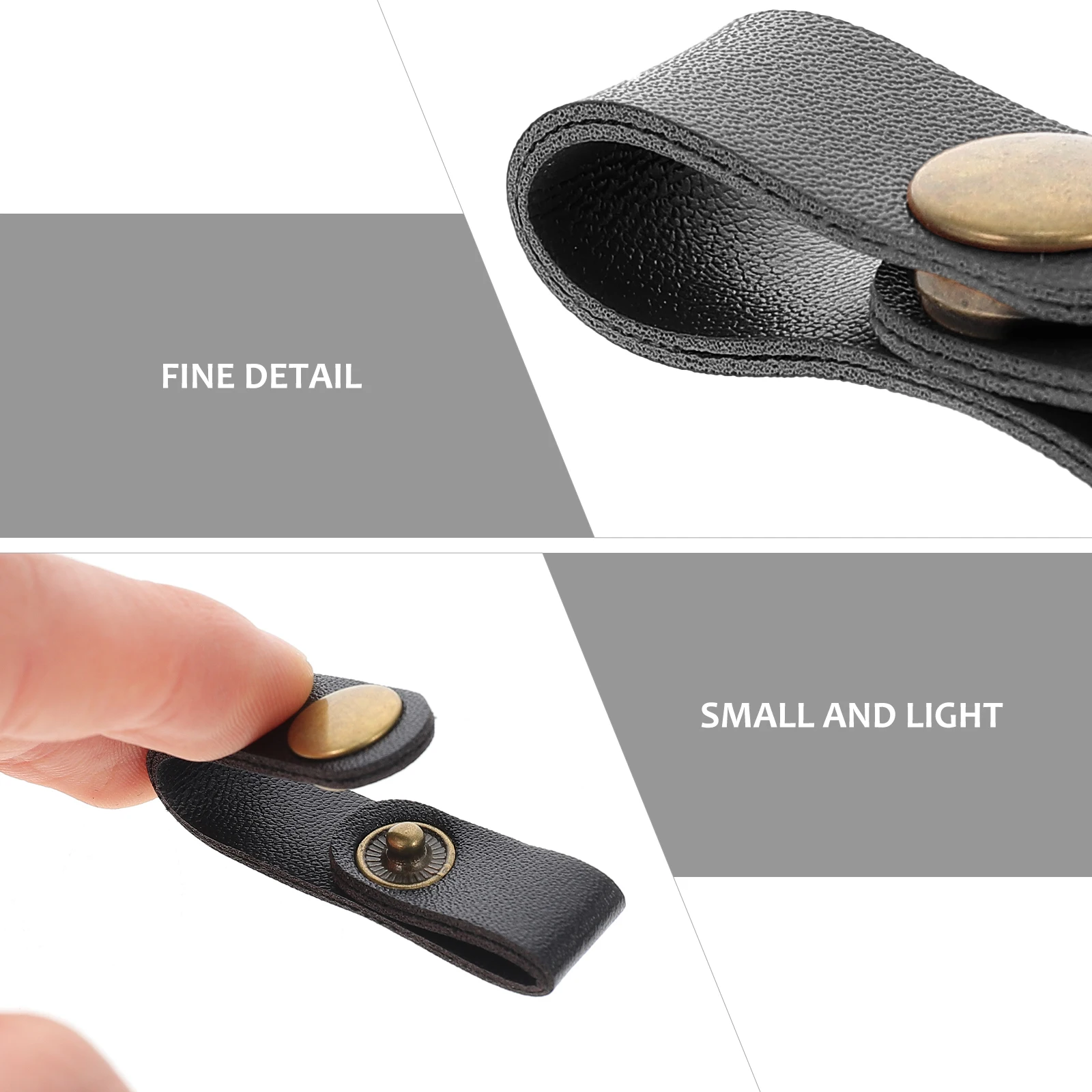 

24 pcs Data Cable Storage Buckle Wire Organizers Travel Portable PU Cord Organizer Headphone Holder USB Cable Tie Winder