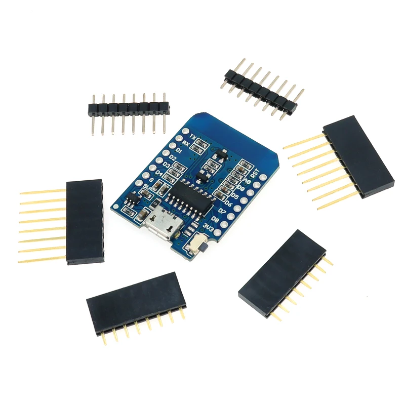 D1 mini - Mini NodeMcu 4M bytes Lua WIFI Internet of Things development board based ESP8266 for WeMos