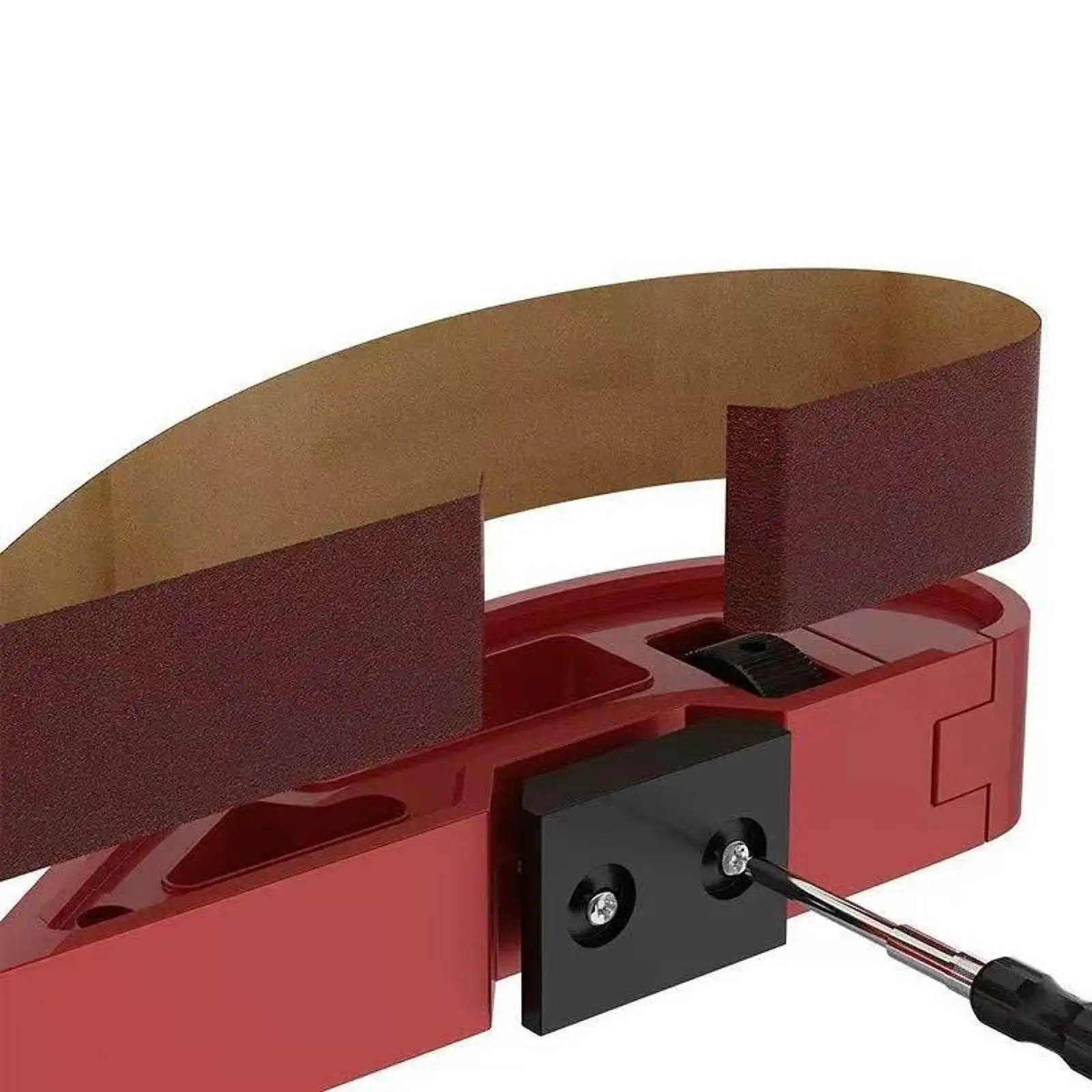 manual-sanding-belt-holder-sanding-block-efficient-sanding-flat-corner-curve-polishing-red-sanding-polisher-sandpapers-holder