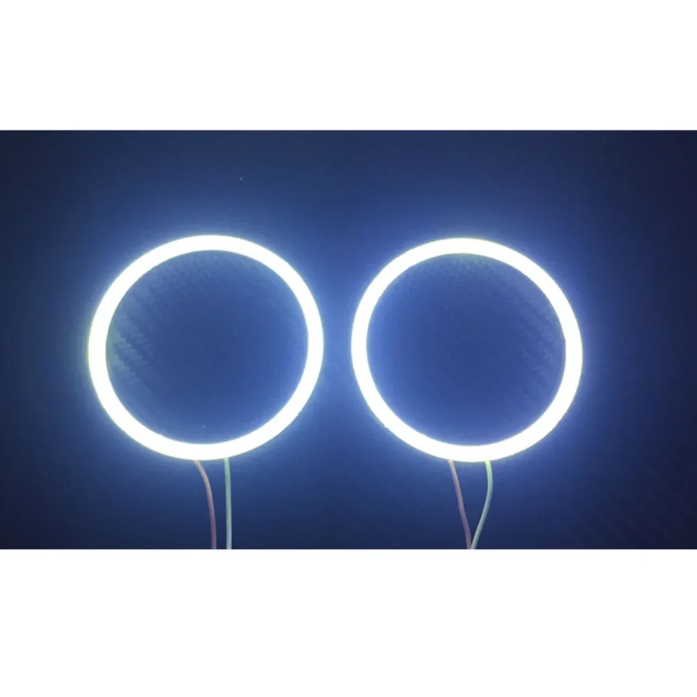

Car Angel Eyes Red 60mm 70mm 80mm 90mm 95mm 100mm 110mm 120mm 12V LED Halo Ring DRL Universal for Car Auto Fog Light Motorcycle
