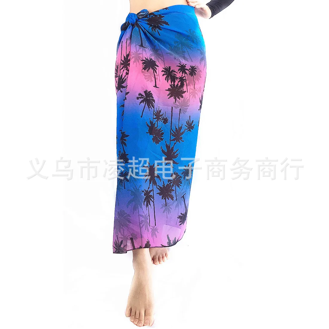 

New Lightweight Digital Printed Smock Beach Wrap Dress Bikini Smock Covering Dress Beach Bursting Beach Towel 8SJ14