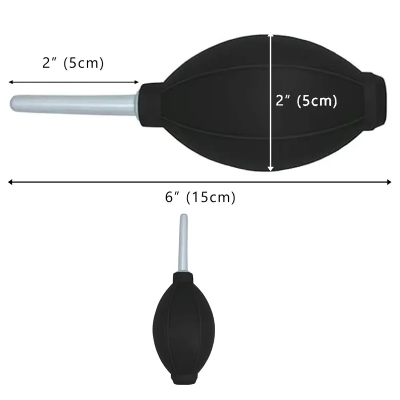 Camera Maintenance Rubber Air Blower Dust Remover Portable Air Blower For Keyboard Lens Dust Cleaning
