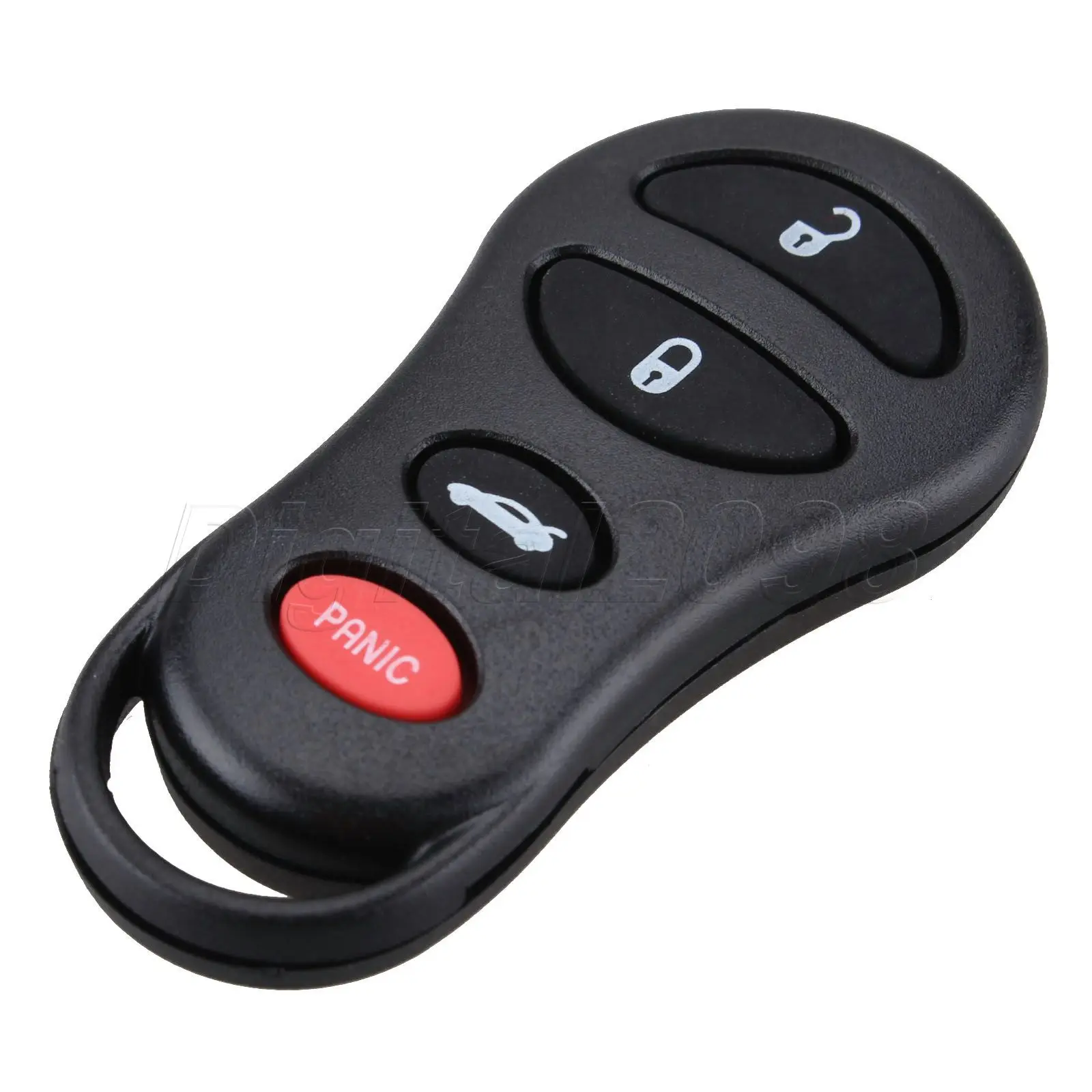 4 Button Remote Car Key Shell Case Fob Replacement For Chrysler Sebring 300M Concorde Jeep Liberty Dodge Neon Intrepid Stratus