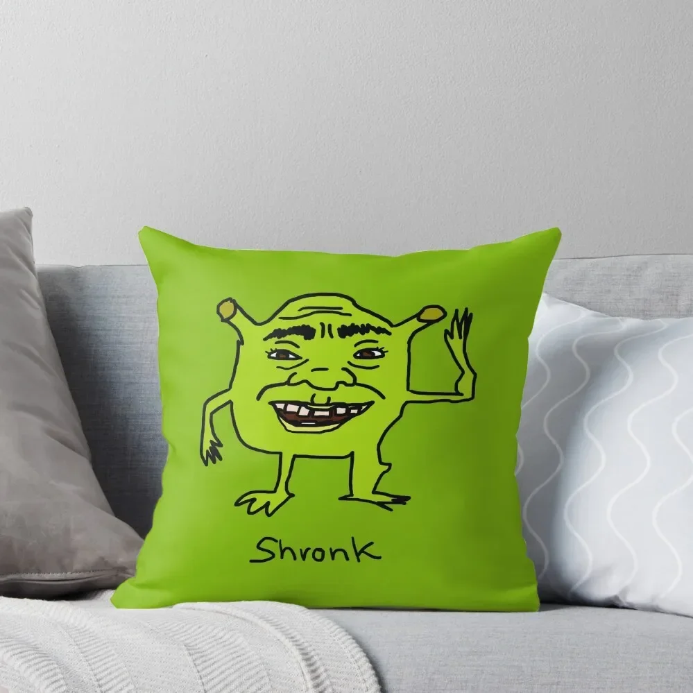 

Shronk Meme Throw Pillow Pillowcases Bed Cushions Sofa Cushions Covers Decorative pillow case Cushions Home Decor Pillow