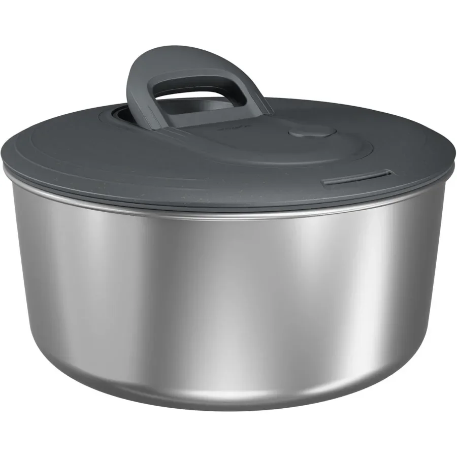 

Zyliss Easy Spin Спиннер для салата, сушилка для фруктов и овощей, очиститель для приготовления салатов, можно мыть в посудомоечной машине, для кухни, Essential NonSl