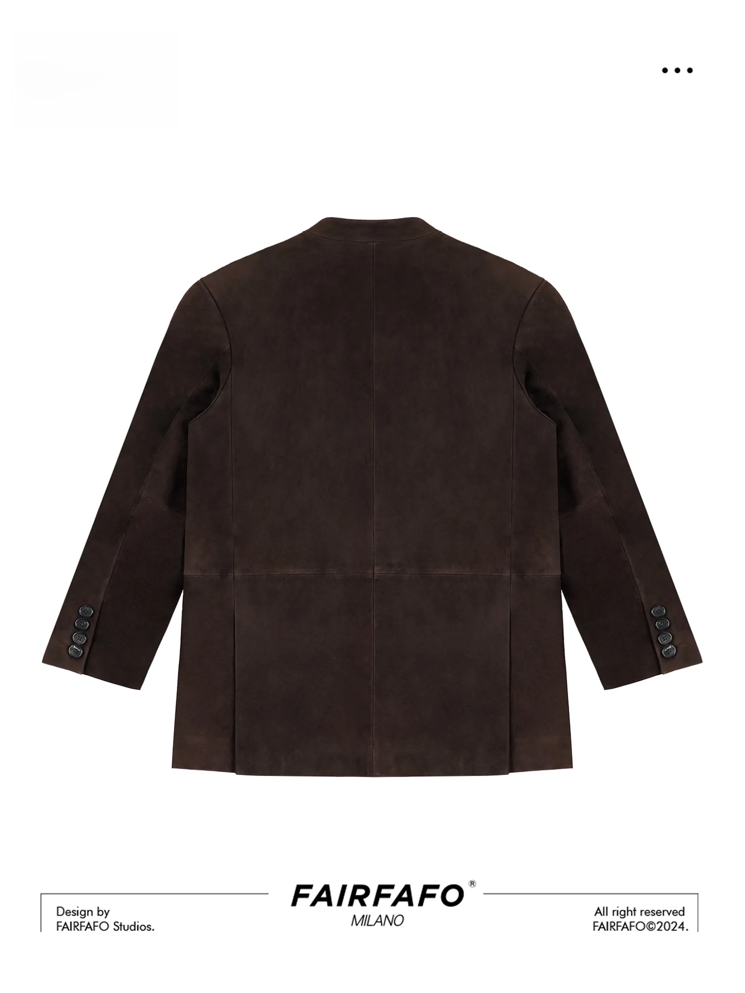 リン・ルール・ル レトロスタイル レザージャケット ビジネスカジュアル ルーズフィット レディースコート 長袖 スーツカラー ダブルボタン 無地