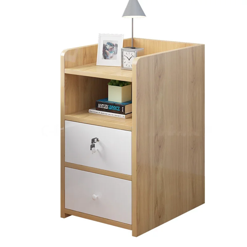 

Nordic Creative Modern Wooden End Tables Bedside Nightstands Home End Tables Bedstand Cabinet Bedroom Storage Furniture MC