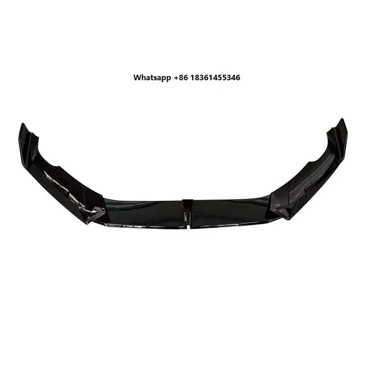 For  X3 G01 2021-IN X3 G01 LCI Gloss Black BodyKit PP Plastic Car Front Bumpers Lip Grille Mirror Cover Diffuser Spoiler
