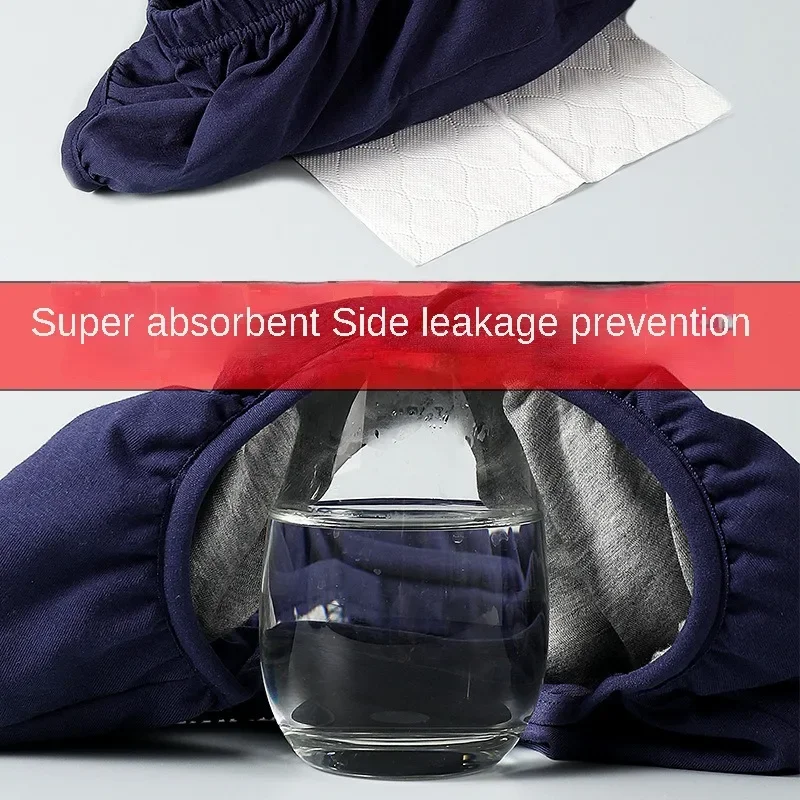 Washable Reusable Incontinence Pants for Men