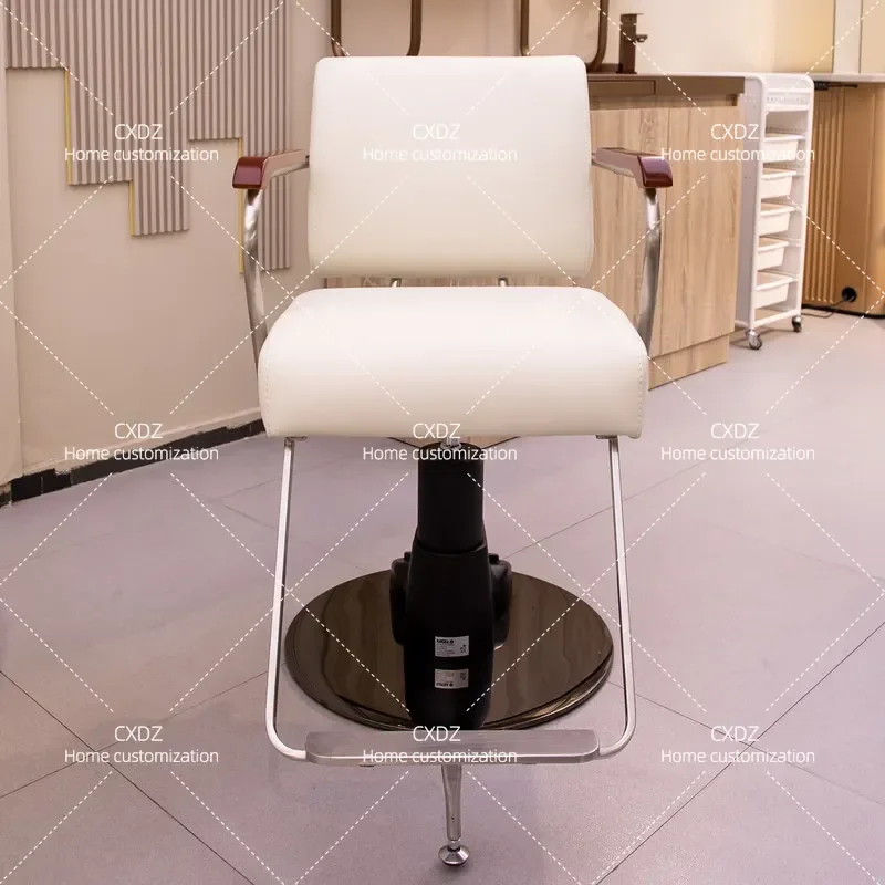 Barber shop electric lift chair high-end hair salon special perm and dyeing seat hair cutting chair lift barber chair