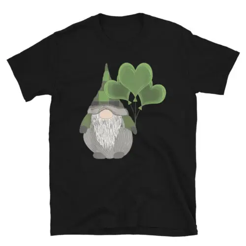 St. Patrick's Day Gnomies Patrick Heart Unisex T-Shirt