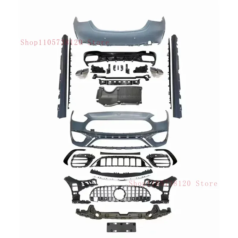 Hot Selling Factory Upgr C Body C Style Front Rear Bumper Kit With Grille Diffuser