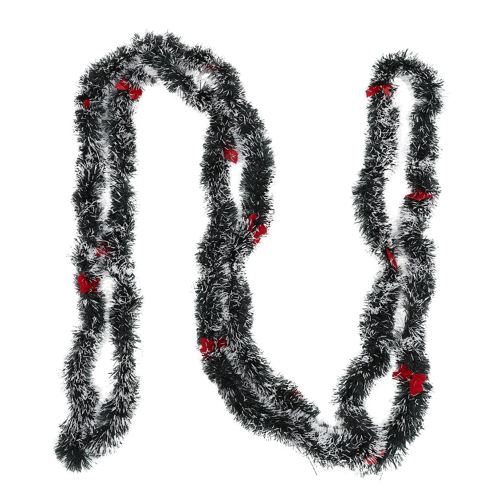 

14pcs Christmas Classroom Decoration Garland 6Ft Festive Artificial Xmas Garland Bright Holiday Decor For Home Party