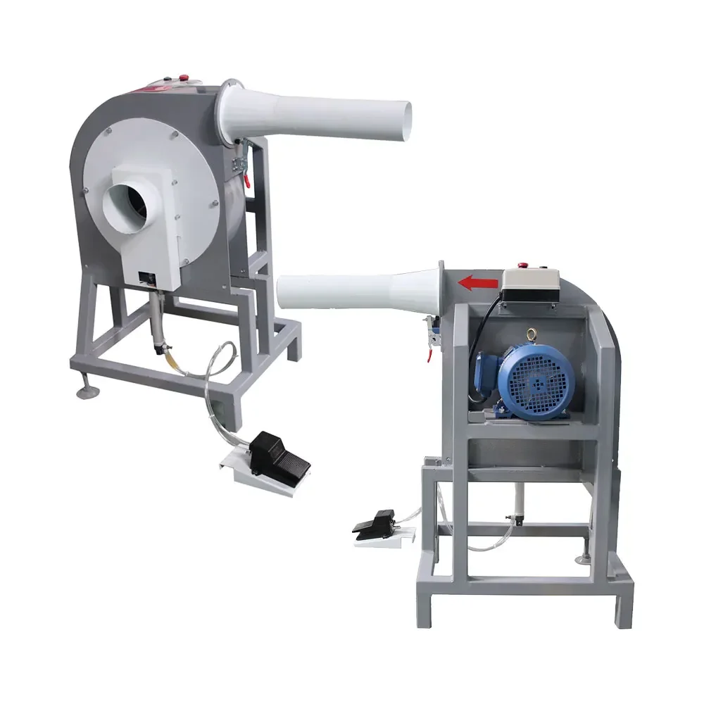 polyester cotton fiber opening pillow filling machine making sponge opener cotton waste fiber opener cushion stuffing machine