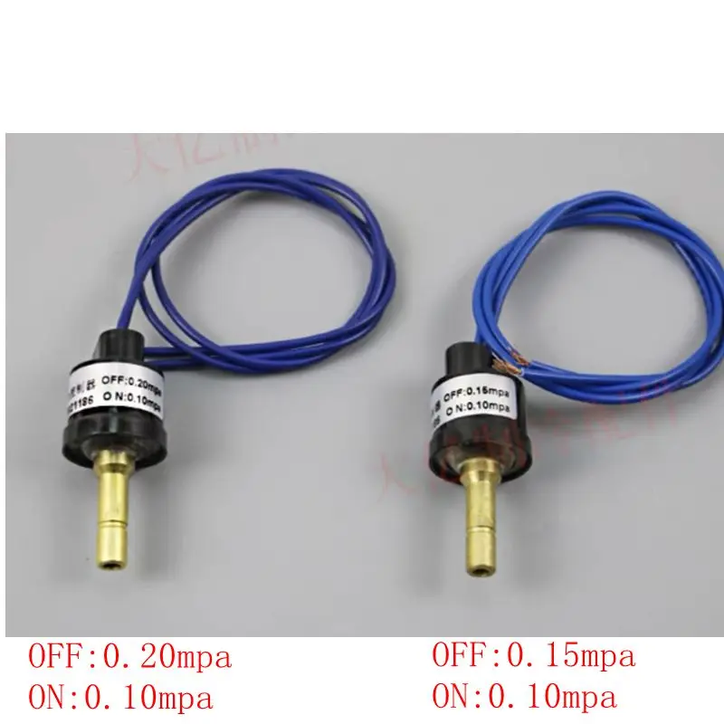 

YK pressure protection switch high and low pressure switch OFF: 0.15mpa ON: 0.10mpa OFF: 0.2mpa ON: 0.10mpa