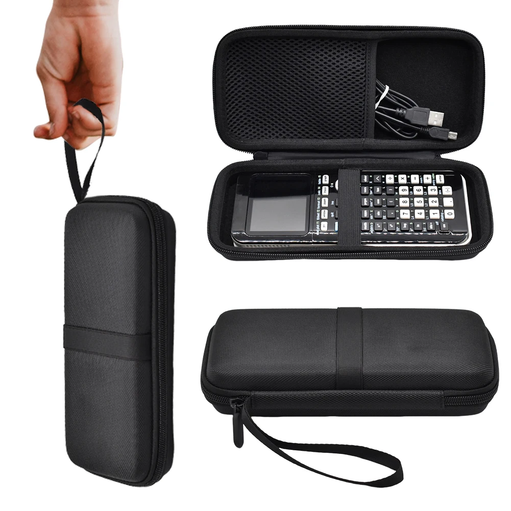 Hard Graphing Calculator Case Storage Bag Carrying Case for Texas Instruments TI-84 Plus CE